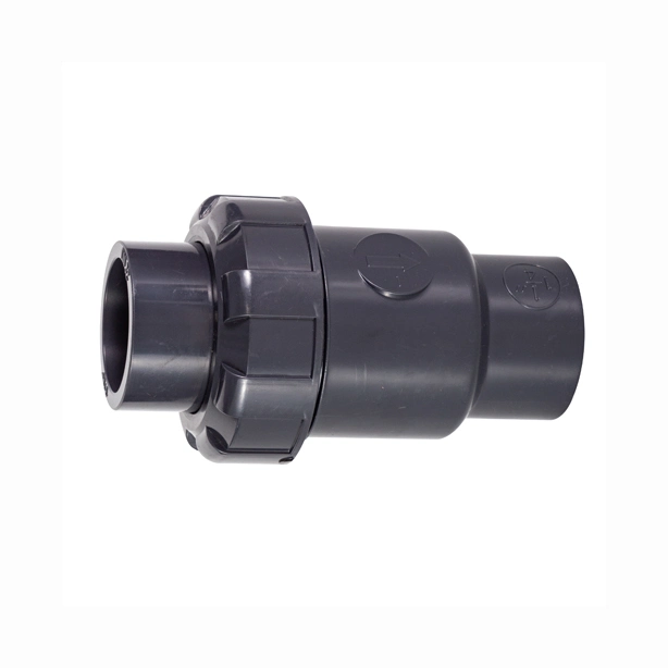 Factory Price High Quality Irrigation HDPE PE PP Compression Fittings PVC Ball Type Check Valve for Water Treatment