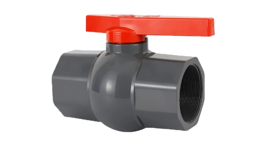 1-1/2′ Long Handle Male Threaded PVC Octagonal Ball Valve