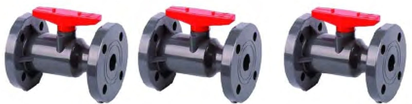 High-Quality PVC Double Union Flanged Ball Valve Durable True Union Ball Valve for Various Applications